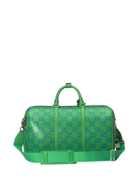 green gucci duffle bag